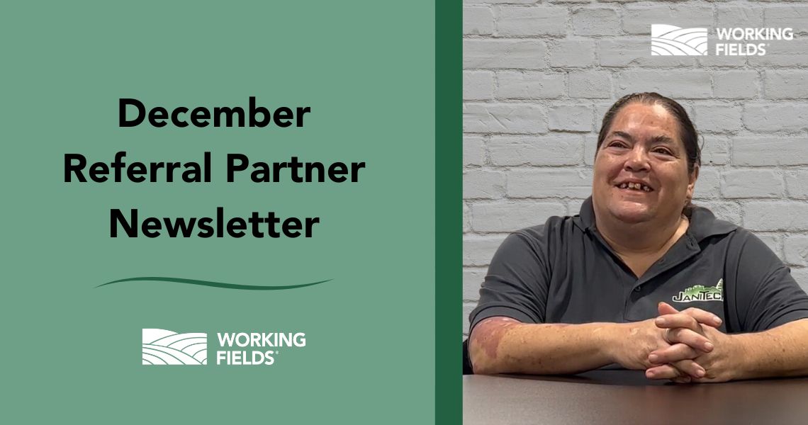 Community partner newsletter from December